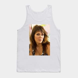 Beth Art Print Blues Rock Soul Musician Singer Songwriter Tank Top